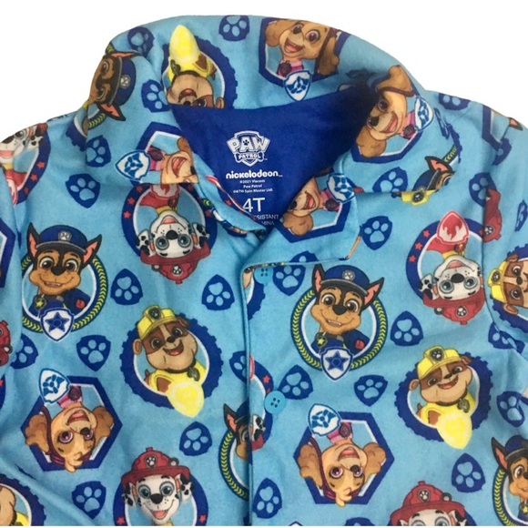 Paw Patrol 4T Pajama Set Nickelodeon SUPER SOFT! - Picture 4 of 11